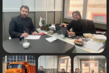 شهرداری نودشه مجهزتر شد/ اضافه شدن یک دستگاه بنز کمپرسی۱۹۳۰به ماشین آلات شهرداری