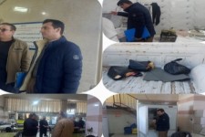 نظارت های مستمر بر واحدهای عرضه کننده فرآورده‌های خام دامی در شهرستان پاوه