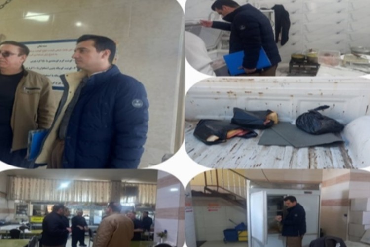 نظارت های مستمر بر واحدهای عرضه کننده فرآورده‌های خام دامی در شهرستان پاوه