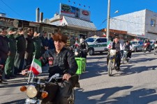 رژه خودرویی و موتوری بمناسبت آغاز دهه فجر در پاوه برگزار شد