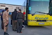 دانش اموزان پاوه ‌ای راهی مناطق عملیاتی استان شدند