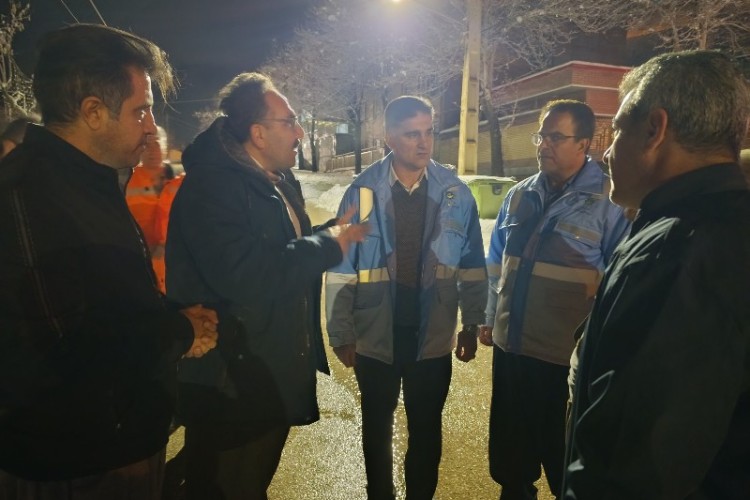 بازدید فرماندار پاوه از آماده‌باش نیروهای شهرداری بانه‌وره