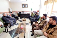 دیدار سردار آسیابانی با فرماندار پاوه