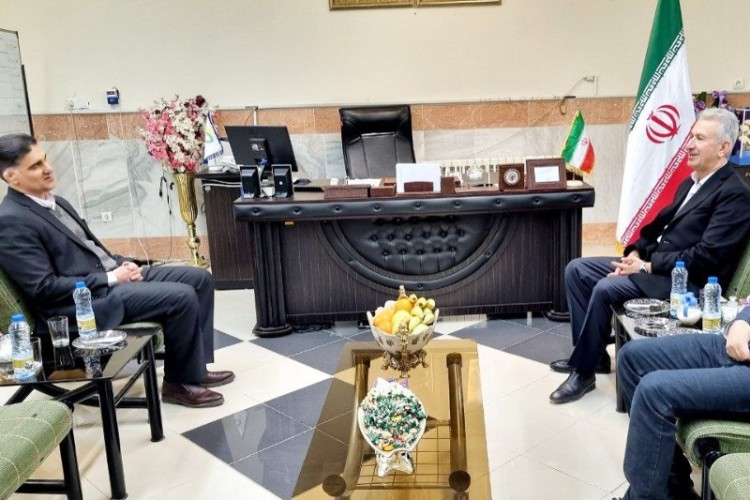 رئیس اتاق بازرگانی استان حلبچه با فرماندار پاوه دیدار کرد