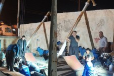 آغار تعویض عملیات الکتروموتورشناور ایستگاه پمپاژ سراب هولی