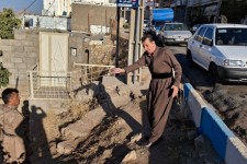 بهسازی پیاده‌ رو و اجرای دیوار حائل در خیابان کمربندی پاوه