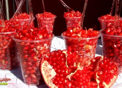 برگزاری جشنواره شکرانه انار در روستای ساتیاری پاوه