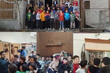 بازدید دانش آموزان پایه هفتم متوسطه اول نمونه دولتی شهید حسامی از موزه مردم شناسی پاوه