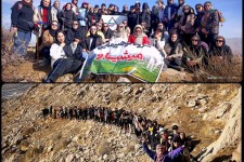 گزارش صعود بانوان پاوه به قله «یله‌وَر» روانسر به مناسبت روز جهانی خاک