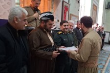 تجلیل از ۱۱۴ نفر از حافظان قرآن کریم در شهر بانه وره