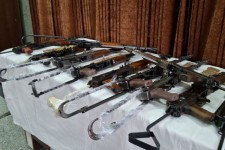 کشف ۱۱ قبضه اسلحه قاچاق در پاوه