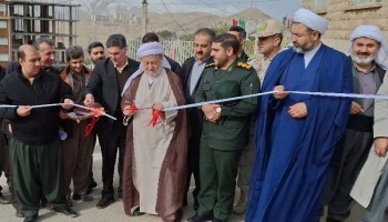 افتتاح پروژه‌های شهرداری پاوه به مناسبت دهه مبارک فجر انقلاب اسلامی