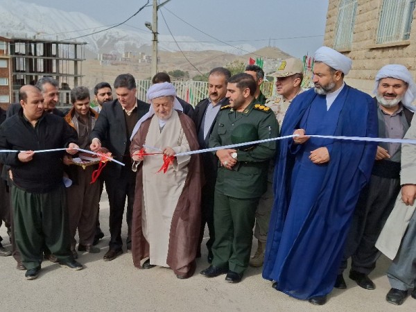 افتتاح پروژه‌های شهرداری پاوه به مناسبت دهه مبارک فجر انقلاب اسلامی