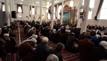 برگزاری همایش علما و روحانیون اهل سنت استان کرمانشاه در پاوه