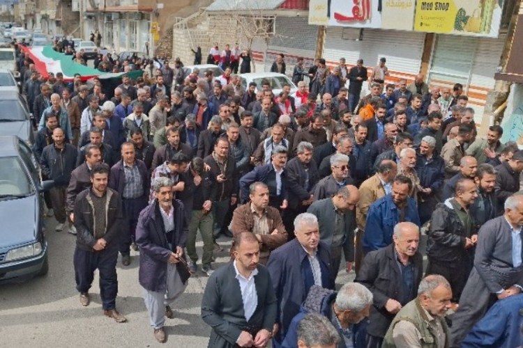 گزارش تصویری برگزاری راهپیمایی روز قدس در پاوه