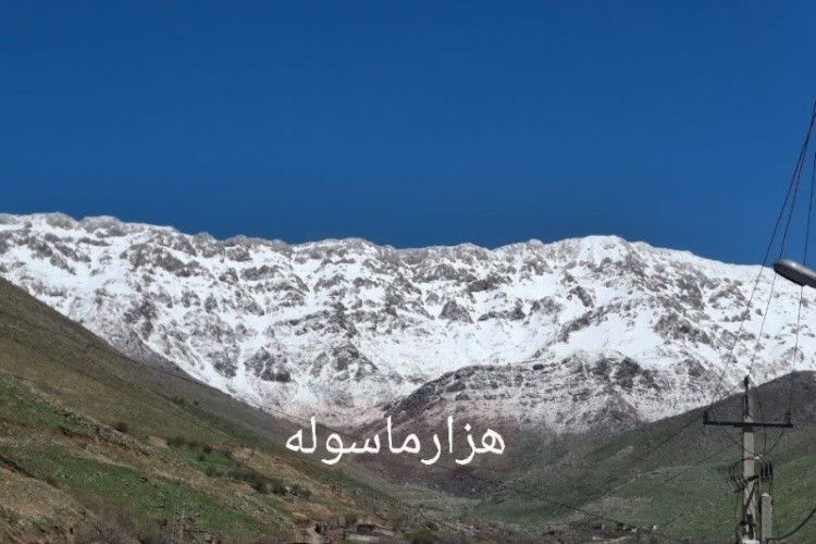 جامه سپید بر تن «شاهو»؛ در ۲۴ مین روز از فصل بهار