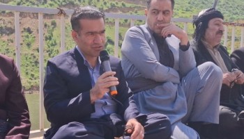 سفر یک روز دکتر عارفی فرماندار سروآباد به روستای زوم و روار