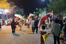 نمایش اقتدار و شکوه مرزنشینان پاوه ای در پنجاه و چهارمین شب متوالی