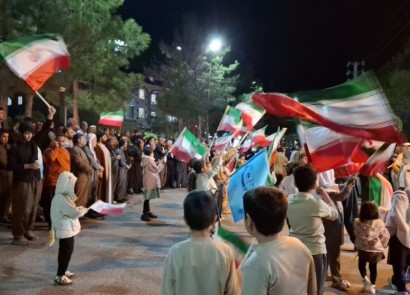 نمایش اقتدار و شکوه مرزنشینان پاوه ای در پنجاه و ششمین شب متوالی