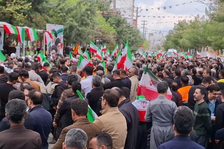 از رزمایش بزرگ اقتدار ملی جان فدا در شهرستان پاوه