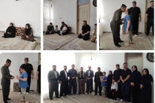 دیدار با خانواده معظم شهید رمضان در پاوه