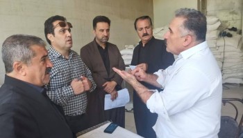 بازدید میدانی معاون برنامه‌ریزی فرمانداری پاوه از واحدهای خبازی و قصابی سطح شهر