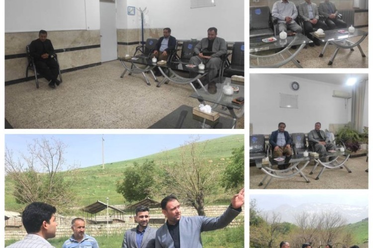 بازدید رییس اداره فرهنگی هنری اداره کل آموزش و پرورش استان کرمانشاه از فضاهای پرورشی پاوه