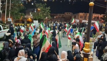 اجتماع مردم پاوه در هشتاد و پنجمین شب متوالی