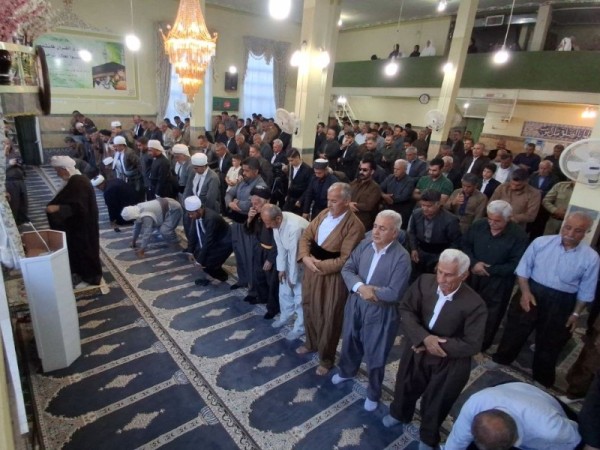 اقامه نماز عید سعید قربان در پاوه