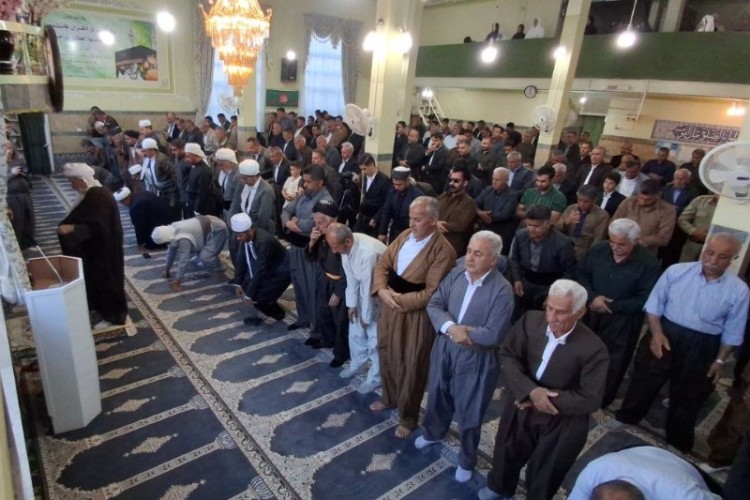 اقامه نماز عید سعید قربان در پاوه