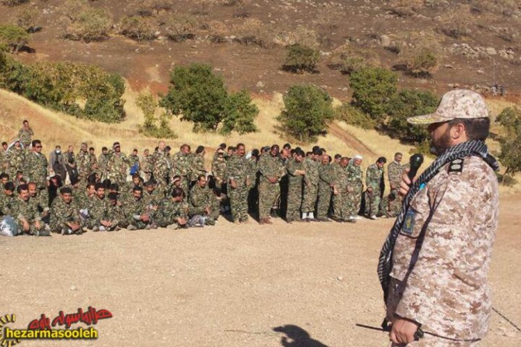 سرهنگ بهشتی راد: رزمایش الی بیت المقدس در شهرستان پاوه صبح امروز آغاز گردید