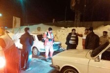  نجات جان پنج شهروند توسط امدادگران هلال احمر پاوه