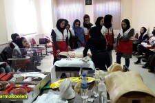 برگزاری دوره پیش بیمارستانی ویژه امدادگران و نجاتگران خواهر جمعیت هلال احمر شهرستان پاوه 