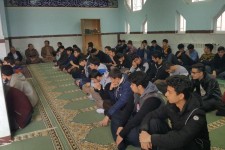 برگزاری یادواره شهدا به مناسبت دهه مبارک فجر در محل دبیرستان نمونه دولتی پاوه