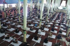  اقامه نماز جمعه پاوه پس از شش ماه تعطیلی ناشی از شیوع کرونا