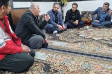دیدار فرماندار پاوە از خانواده مددجویان بهزیستی