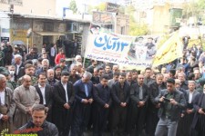 تجمع ضد استکباری ۱۳ آبان در پاوه برگزار شد
