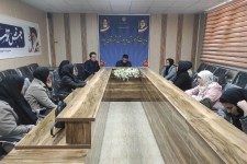 نشست مدیر آموزش و پرورش با آموزش دهندگان نهضت سواد آموزی