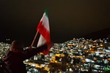 برگزاری کاروان خودرویی مردم پاوه در حمایت از انقلاب، رهبری و نیروهای مسلح