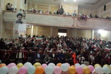 برگزاری مراسم اجتماع دختران در پاوه