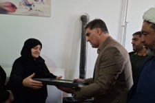 تجلیل از خانواده های معظم شهدای جنگ رمضان در پاوه