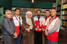 ماموستا قادری: جوانان، سرمایه اصلی و پویای هلال‌احمر هستند