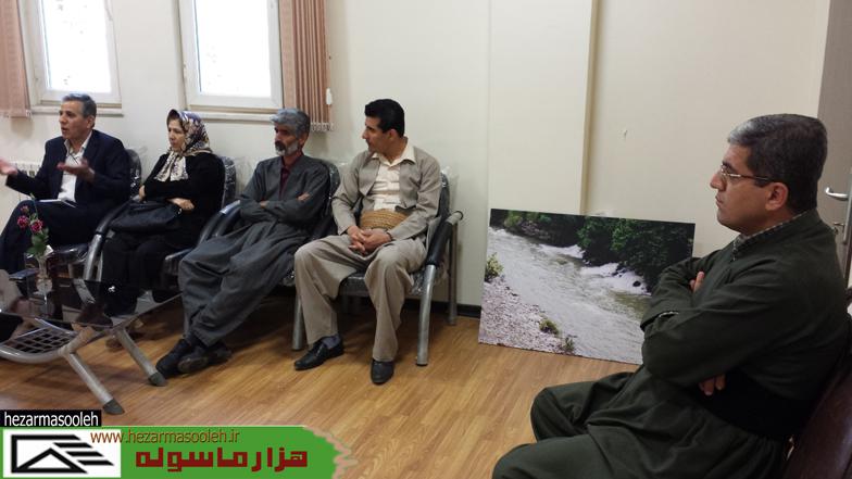 دیدار جمعی از اعضای گروه اکوتوریسم و توسعه پایدار با دادستان شهرستان پاوه 