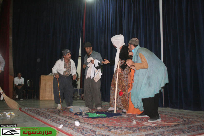 اجرای تئاتر خیابانی در ایام عید سعید فطر