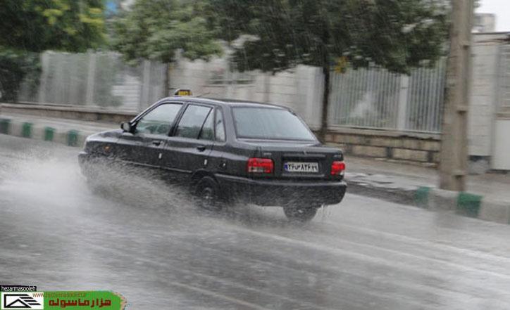 بارش 5 میلیمتری رحمت الهي در شهرستان پاوه+تصاوير