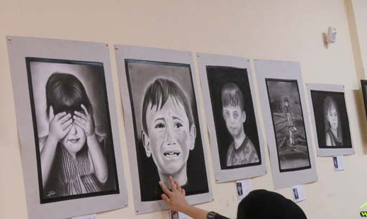 افتتاح نمایشگاه نقاشی با موضوع آزاد در پاوه
