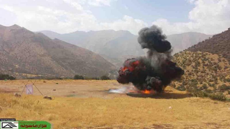 گزارش تصويري از برگزاري رزمايش الي بيت المقدس در شهرستان پاوه