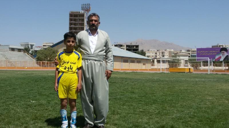 انتخاب فوتباليست نونهال پاوه اي در فستیوال کشوری مدارس فوتبال
