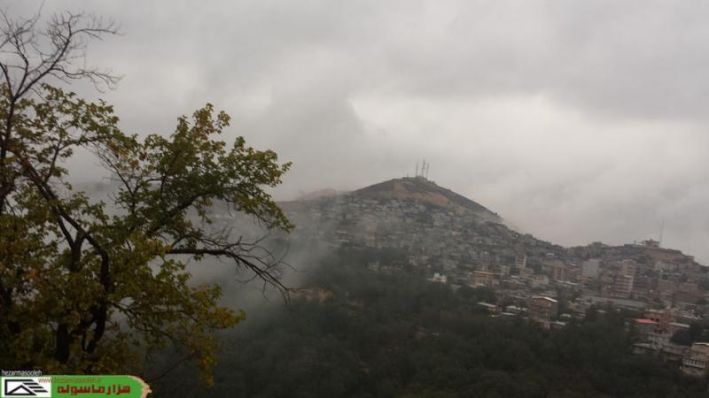 گزارش تصویری از روز بارانی شهرستان پاوه
