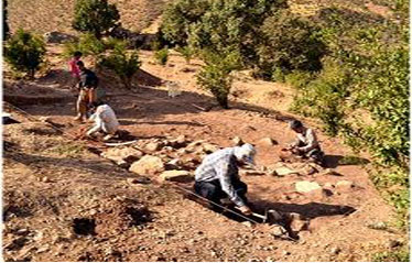 شناسایی یک محوطه تاریخی با قدمت چند هزار ساله در روستای روار 